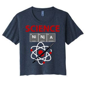 Science Ninja Women's Crop Top Tee