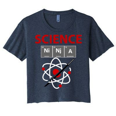 Science Ninja Women's Crop Top Tee