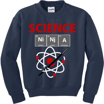 Science Ninja Kids Sweatshirt