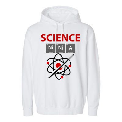 Science Ninja Garment-Dyed Fleece Hoodie