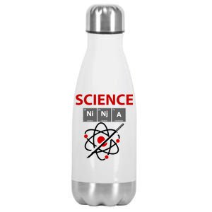 Science Ninja Stainless Steel Insulated Water Bottle