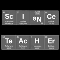 Science Teacher Periodic Table Logo Backpack