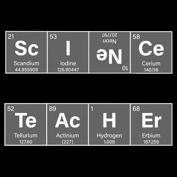 Science Teacher Periodic Table Logo Backpack