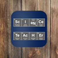 Science Teacher Periodic Table Logo Coaster