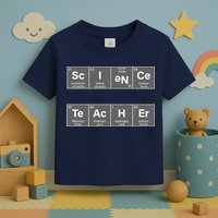 Science Teacher Periodic Table Logo Toddler T-Shirt