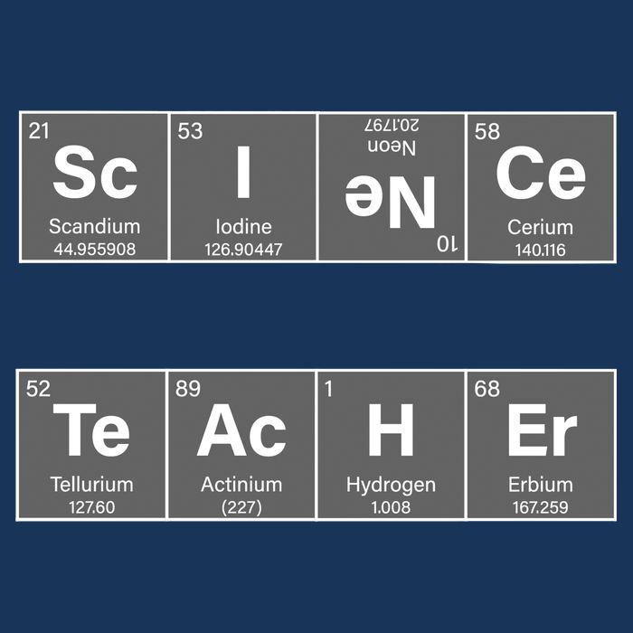 Science Teacher Periodic Table Logo Toddler T-Shirt