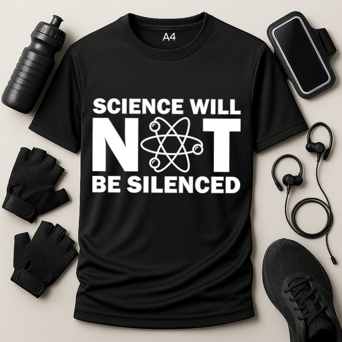 Science Will Not Be Silenced Performance Shirt