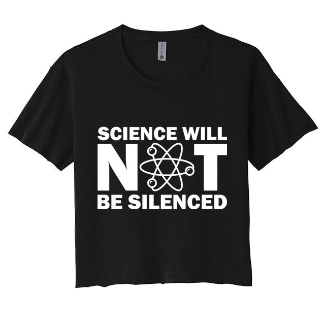 Science Will Not Be Silenced Crop Top
