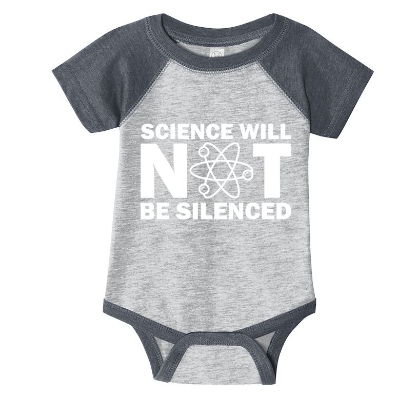 Science Will Not Be Silenced Infant Baby Jersey Bodysuit