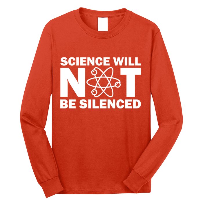 Science Will Not Be Silenced Long Sleeve Shirt