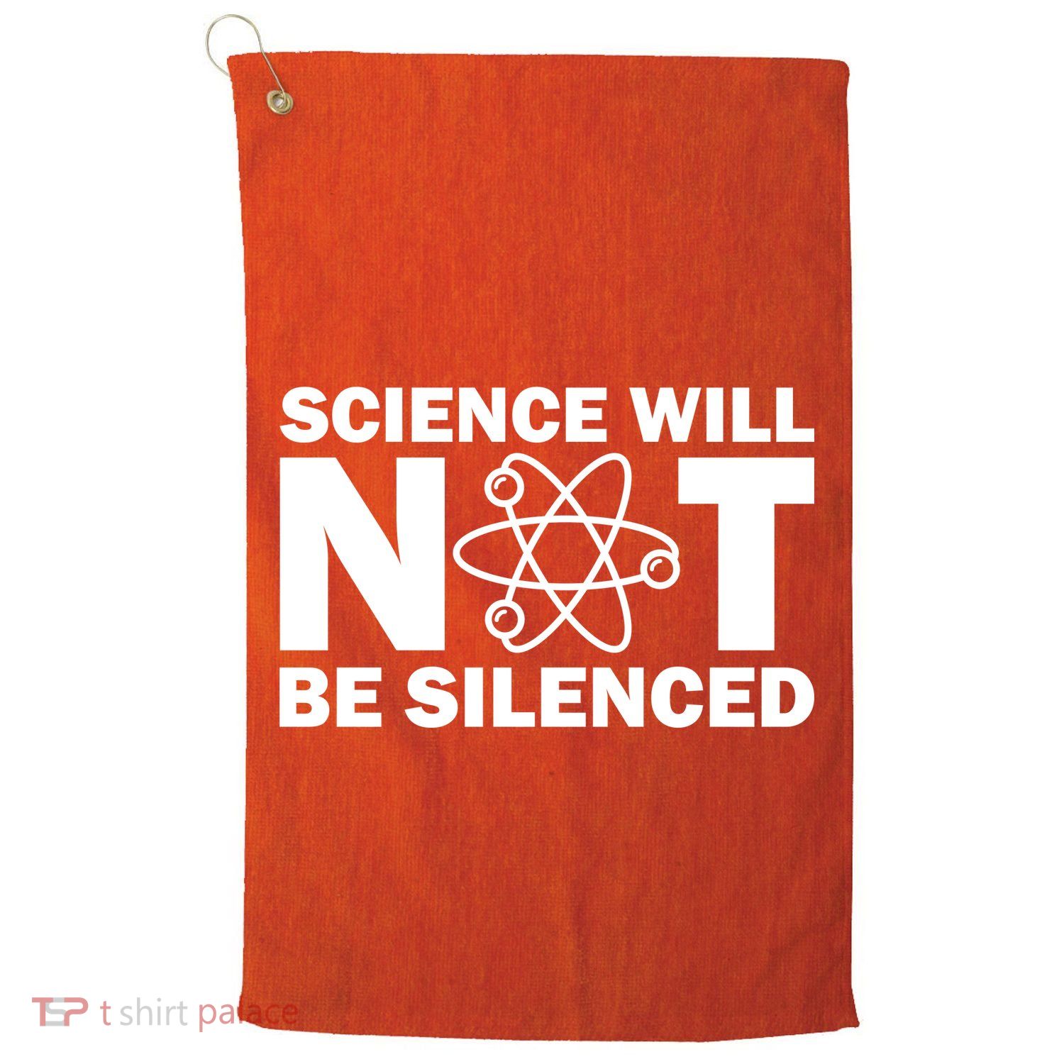 Science Will Not Be Silenced Golf Towel