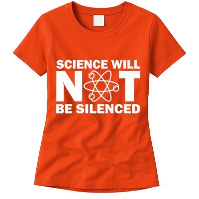 Science Will Not Be Silenced Womens T-Shirt
