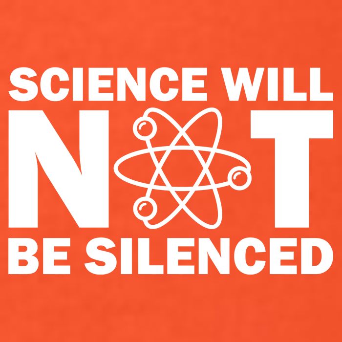 Science Will Not Be Silenced Short Acrylic Beanie