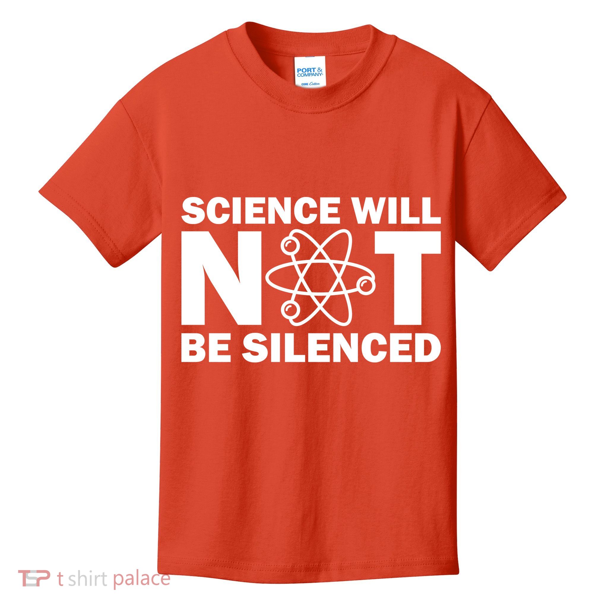 Science Will Not Be Silenced Kids T-Shirt