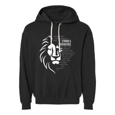 Strong & Courageous Joshua 19 Garment-Dyed Fleece Hoodie