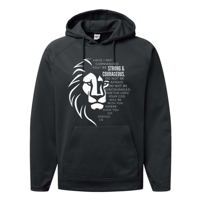 Strong & Courageous Joshua 19 Performance Fleece Hoodie