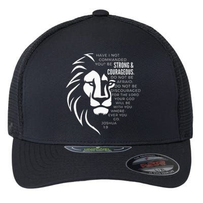 Strong & Courageous Joshua 19 Flexfit Unipanel Trucker Cap