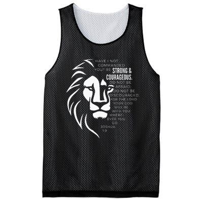 Strong & Courageous Joshua 19 Mesh Reversible Basketball Jersey Tank