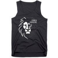 Strong & Courageous Joshua 19 Tank Top