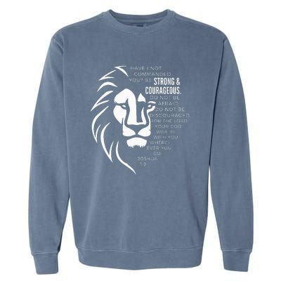 Strong & Courageous Joshua 19 Garment-Dyed Sweatshirt