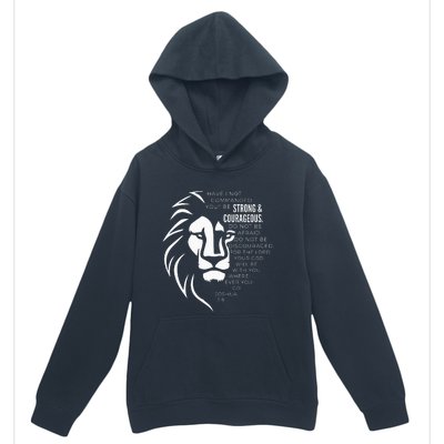 Strong & Courageous Joshua 19 Urban Pullover Hoodie