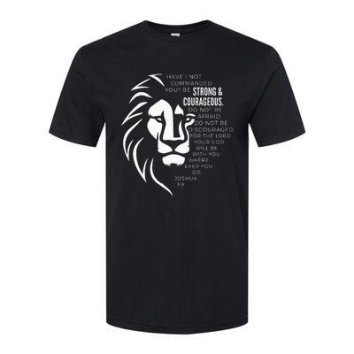 Strong & Courageous Joshua 19 Softstyle CVC T-Shirt