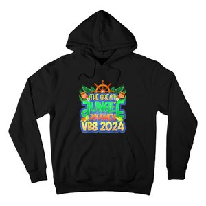 Summer Camp Jungle Journey Vbs 2024 Vacation Bible School Hoodie