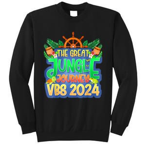 Summer Camp Jungle Journey Vbs 2024 Vacation Bible School Sweatshirt