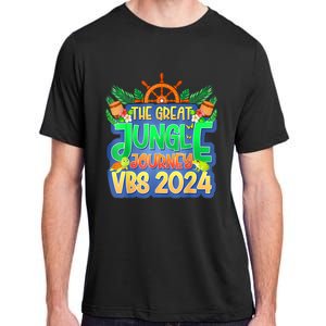 Summer Camp Jungle Journey Vbs 2024 Vacation Bible School Adult ChromaSoft Performance T-Shirt