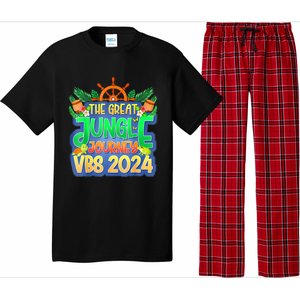 Summer Camp Jungle Journey Vbs 2024 Vacation Bible School Pajama Set