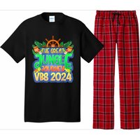 Summer Camp Jungle Journey Vbs 2024 Vacation Bible School Pajama Set