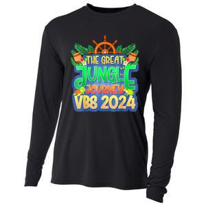 Summer Camp Jungle Journey Vbs 2024 Vacation Bible School Cooling Performance Long Sleeve Crew