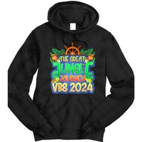 Summer Camp Jungle Journey Vbs 2024 Vacation Bible School Tie Dye Hoodie