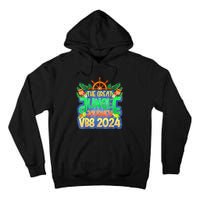 Summer Camp Jungle Journey Vbs 2024 Vacation Bible School Tall Hoodie