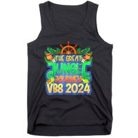 Summer Camp Jungle Journey Vbs 2024 Vacation Bible School Tank Top