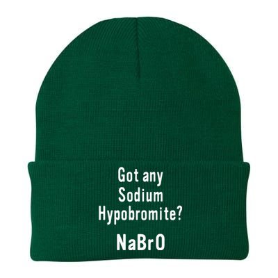 Scientist Chemist Joke For Chemistry Science Teacher Student Knit Cap Winter Beanie