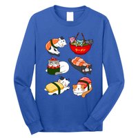 Sushi Cats Japanese Anime Kawaii Neko Lover Sushi Funny Great Gift Long Sleeve Shirt