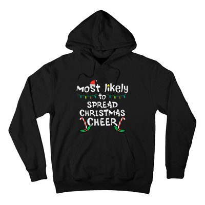 Spread Christmas Joy Festive Family Matching for Xmas Hoodie