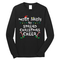 Spread Christmas Joy Festive Family Matching for Xmas Long Sleeve Shirt