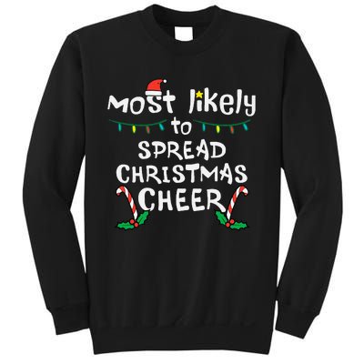 Spread Christmas Joy Festive Family Matching for Xmas Sweatshirt