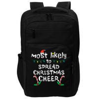 Spread Christmas Joy Festive Family Matching for Xmas Impact Tech Backpack