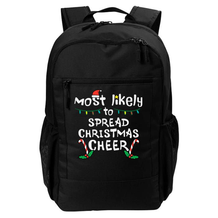 Spread Christmas Joy Festive Family Matching for Xmas Daily Commute Backpack