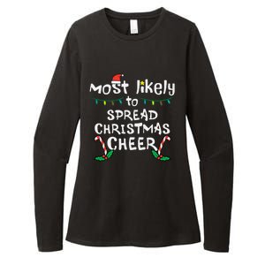 Spread Christmas Joy Festive Family Matching for Xmas Womens CVC Long Sleeve Shirt