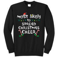 Spread Christmas Joy Festive Family Matching for Xmas Tall Sweatshirt