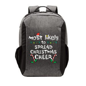 Spread Christmas Joy Festive Family Matching for Xmas Vector Backpack