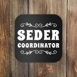 Seder Coordinator Jewish Funny Passover Leader Matzah Matzo Coaster