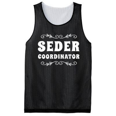 Seder Coordinator Jewish Funny Passover Leader Matzah Matzo Mesh Reversible Basketball Jersey Tank