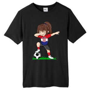 Soccer Croatia Jersey Croatian Flag Football Girls Dab Tall Fusion ChromaSoft Performance T-Shirt