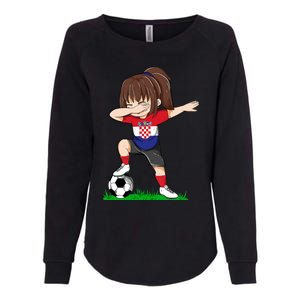 Soccer Croatia Jersey Croatian Flag Football Girls Dab Womens California Wash Sweatshirt