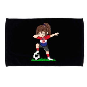 Soccer Croatia Jersey Croatian Flag Football Girls Dab Microfiber Hand Towel